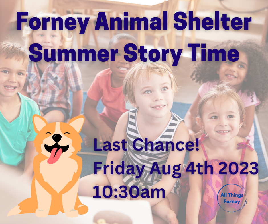 Summer Story Time – Last Chance!