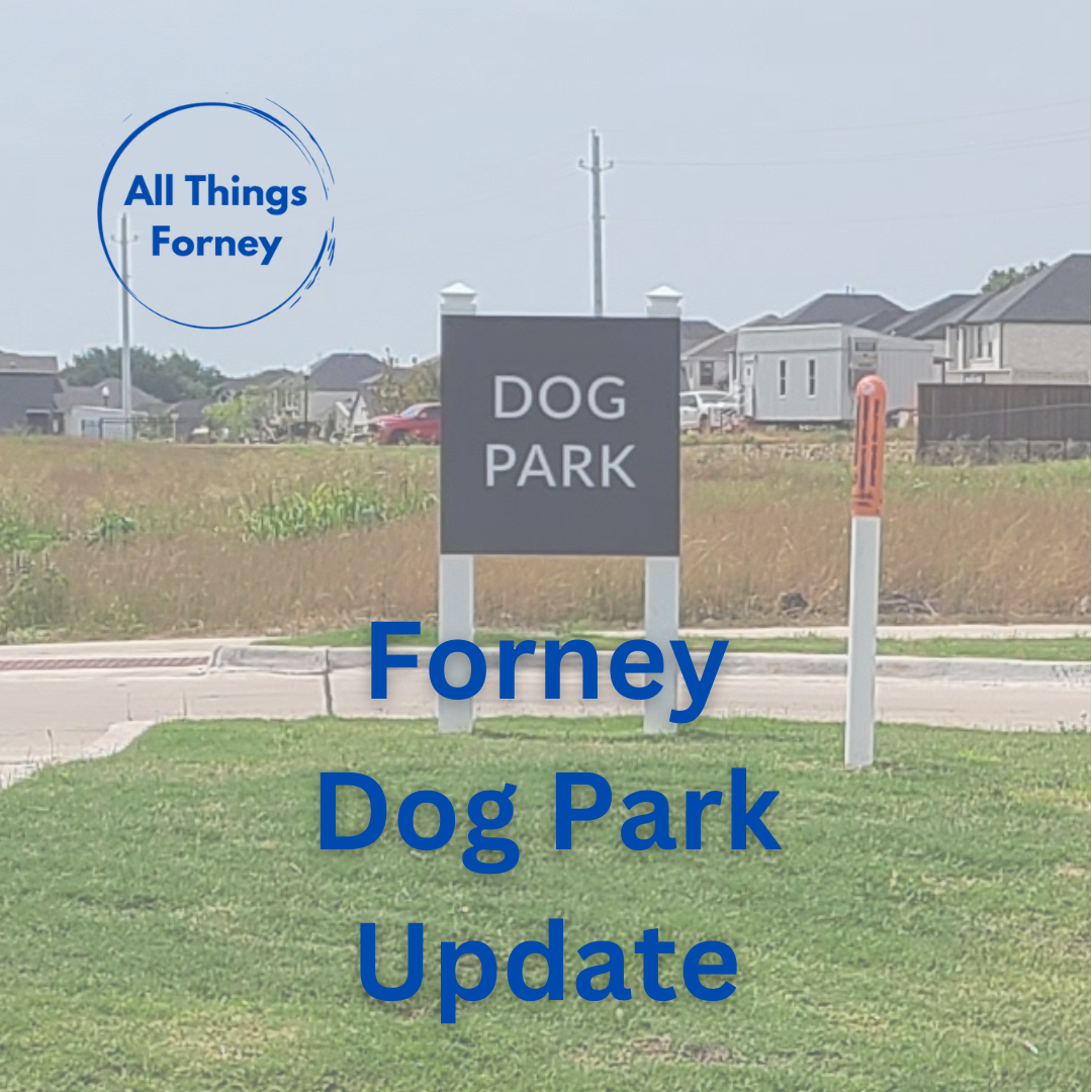 Forney Dog Park Update